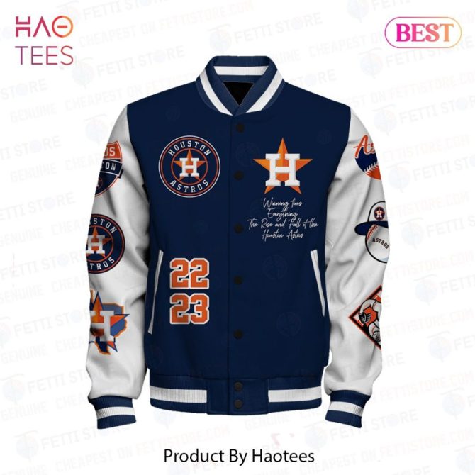 Astros Varsity Jacket - Houston Fan Essential, Stylish Baseball Apparel - Image 2
