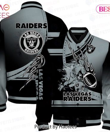 Las Vegas Raiders Varsity Jacket - Stylish Nfl Fan Gear For Men & Women
