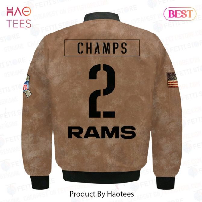 Available Los Angeles Ramsnational Football League   Unisex Aop Bomber Jacket - Image 3