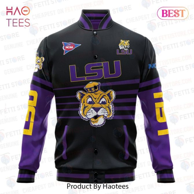 Lsu Tigers Varsity Jacket - Official Ncaa Team Apparel By Haotees - Image 2