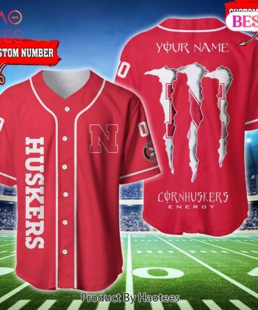 Custom Nebraska Huskers Jersey – Personalize Your Name & Number – Perfect Gift!
