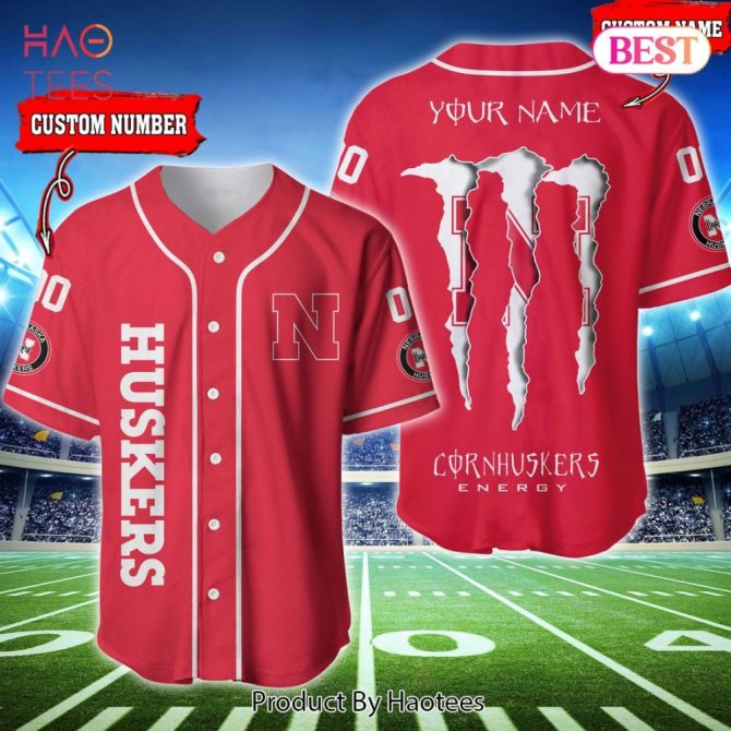 Custom Nebraska Huskers Jersey – Personalize Your Name & Number – Perfect Gift!