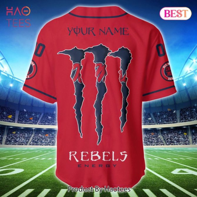 Custom Ole Miss Rebels Jersey - Personalized Name & Number - Premium Fan Gear - Image 2