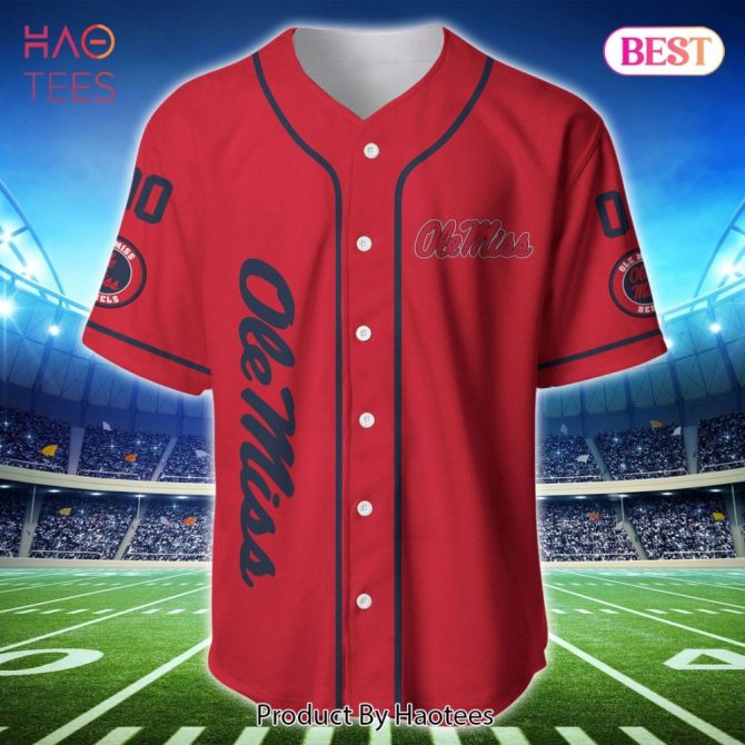 Custom Ole Miss Rebels Jersey - Personalized Name & Number - Premium Fan Gear - Image 3