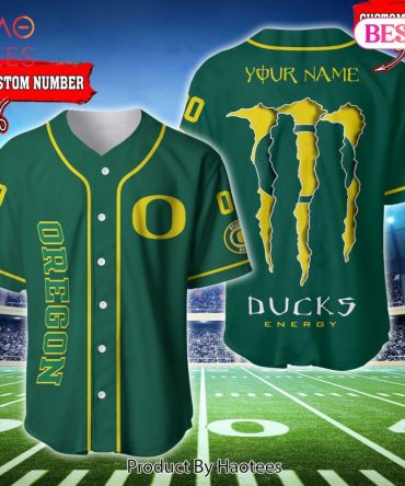 Custom Oregon Ducks Jersey - Personalized Name & Number Sports Shirt