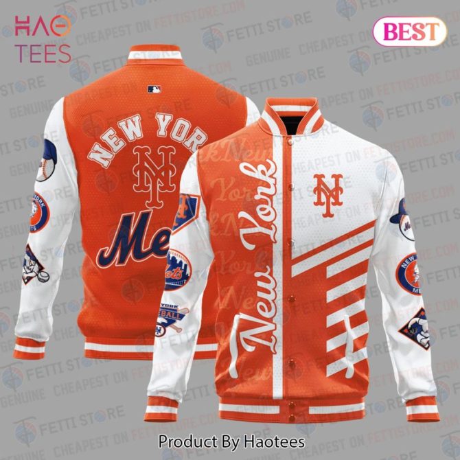 Authentic New York Mets Varsity Jacket – Stylish Mlb Fan Apparel