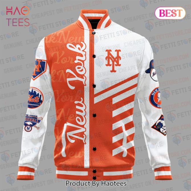 Authentic New York Mets Varsity Jacket – Stylish Mlb Fan Apparel - Image 2