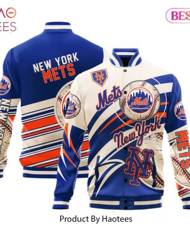New York Mets Varsity Jacket - Bold Design, Perfect For Fans - Limited Edition