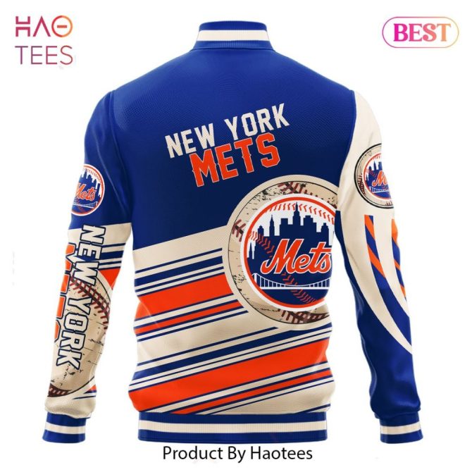 Ny Mets Retro Baseball Jacket - Vintage Style, Bold Team Graphics, Perfect For Fans! - Image 3