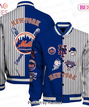 Ny Mets Baseball Varsity Jacket - Stylish Fan Gear For Ultimate Comfort & Team Pride
