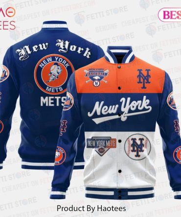 New York Mets Varsity Jacket - Stylish Team Spirit Apparel By Haotees