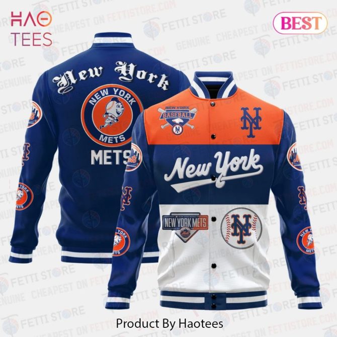 New York Mets Varsity Jacket - Stylish Team Spirit Apparel By Haotees