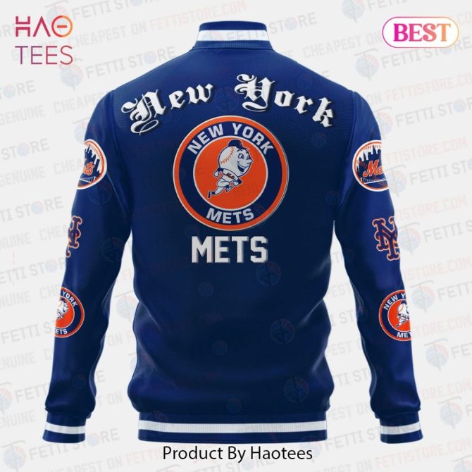 New York Mets Varsity Jacket - Stylish Team Spirit Apparel By Haotees - Image 3