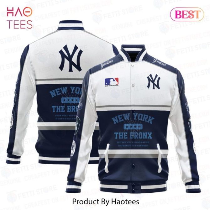 Ny Yankees Bomber Jacket - Stylish New York Bronx Baseball Apparel By Haotees