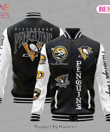 Authentic Pittsburgh Penguins Varsity Jacket – Stylish Team Spirit Apparel