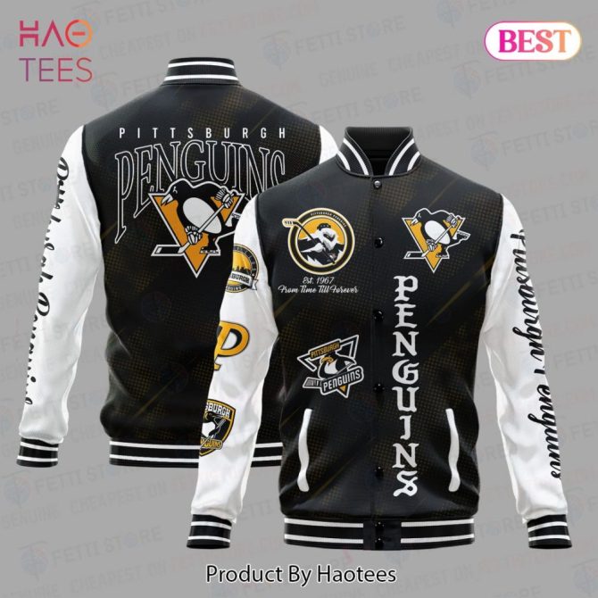 Authentic Pittsburgh Penguins Varsity Jacket – Stylish Team Spirit Apparel