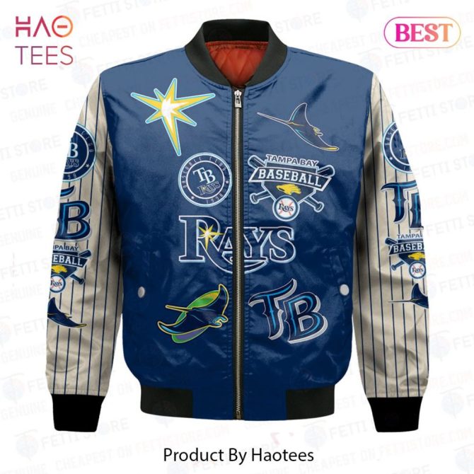 Available Tampa Bay Raysmajor League Baseball   Unisex Aop Bomber Jacket - Image 2
