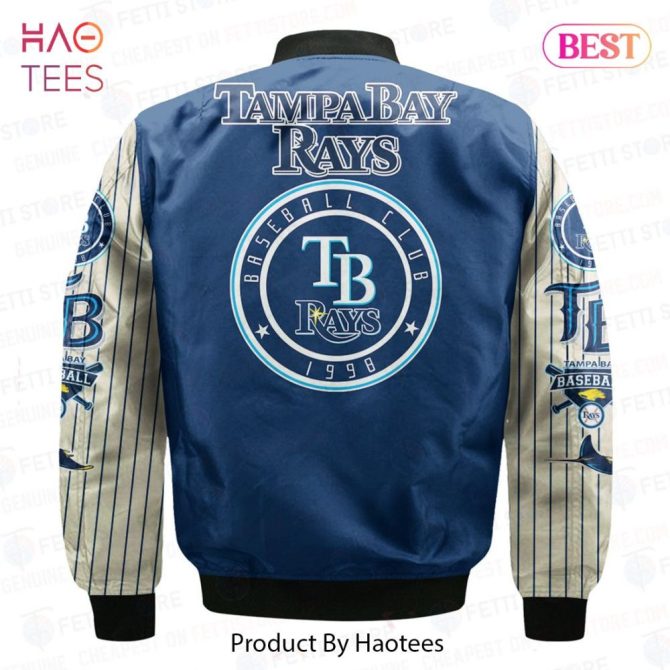 Available Tampa Bay Raysmajor League Baseball   Unisex Aop Bomber Jacket - Image 3