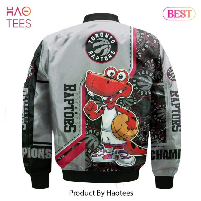 Available Toronto Raptorsnational Basketball Association   Unisex 3D Bomber Jacket - Image 3