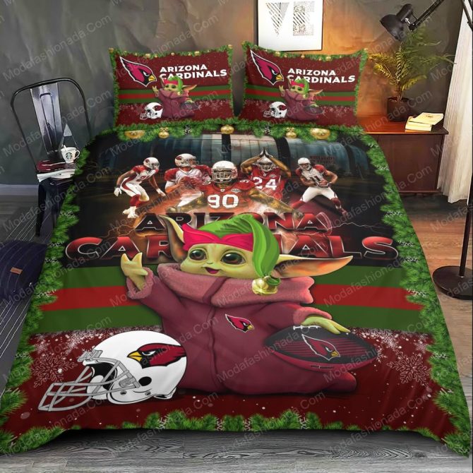Cozy Arizona Cardinals Fan Bedding Set - Perfect Gift For Football Lovers! - Image 2
