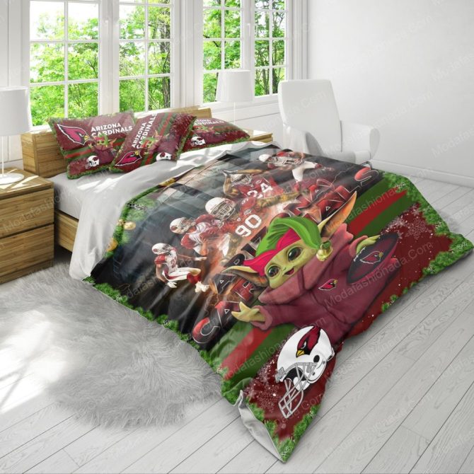 Cozy Arizona Cardinals Fan Bedding Set - Perfect Gift For Football Lovers! - Image 4