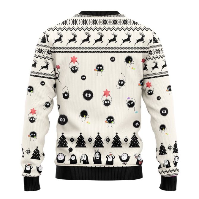 Cozy Anime-Inspired Holiday Sweater - Unique Festive Design For Fans! - Image 2