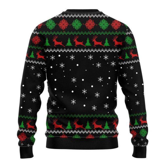 Baby Yoda Meet Baby Groot Ugly Christmas Sweater Amazing Gift Idea Thanksgiving Gift - Image 2