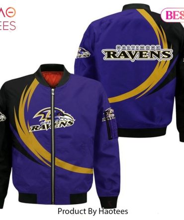 Stylish Baltimore Ravens Bomber Jacket - Show Your Team Spirit In Comfort & Style