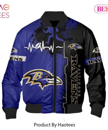 Ravens Bomber Jacket - Stylish & Warm Nfl Fan Gear For Men & Women - Limited Edition