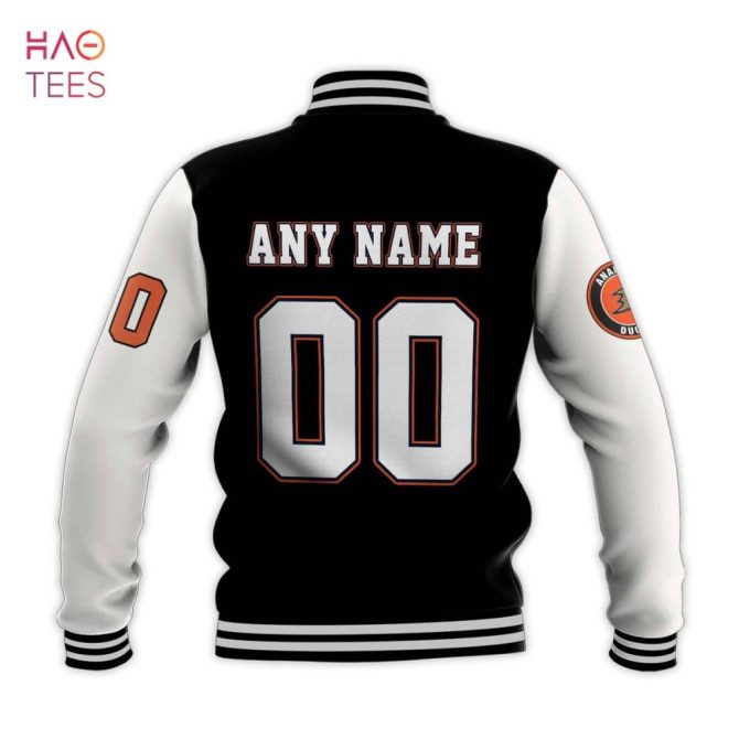 Custom Anaheim Ducks Varsity Jacket - Personalized Name & Number - Nhl Fan Gift - Image 3