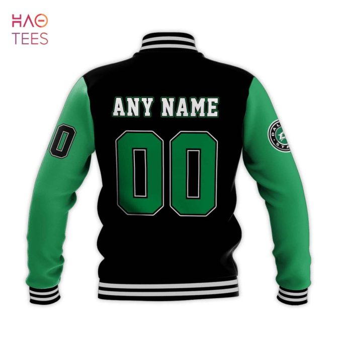 Custom Nhl Dallas Stars Varsity Jacket - Personalized Name & Number, Stylish Fan Gear - Image 3