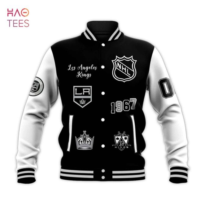Custom La Kings Nhl Varsity Jacket - Personalize With Name & Number - Image 2