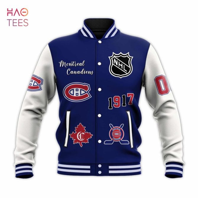 Custom Montreal Canadiens Nhl Varsity Jacket – Personalize With Your Name & Number - Image 2
