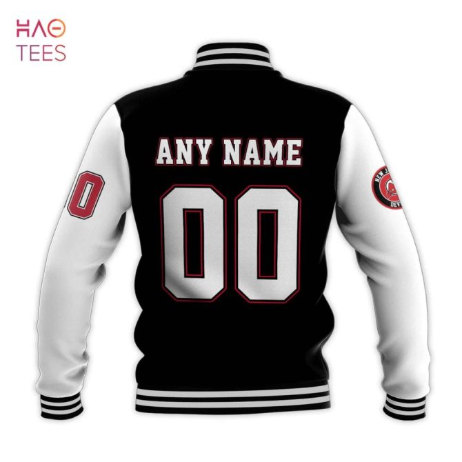 Custom New Jersey Devils Varsity Jacket – Personalized Name & Number, Nhl Fan Gift - Image 3