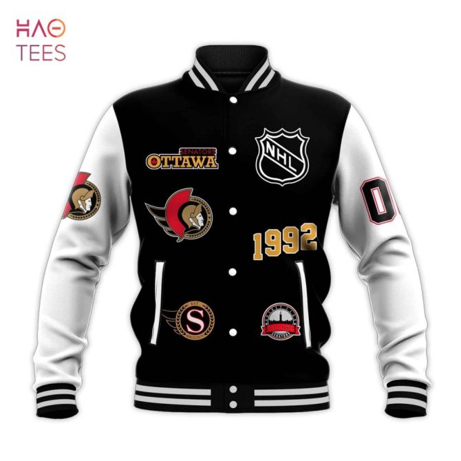Customizable Ottawa Senators Varsity Jacket - Add Your Name & Number - Nhl Fan Gear - Image 2