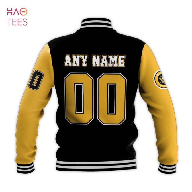 Custom Pittsburgh Penguins Varsity Jacket – Personalize Name & Number, Nhl Style - Image 2