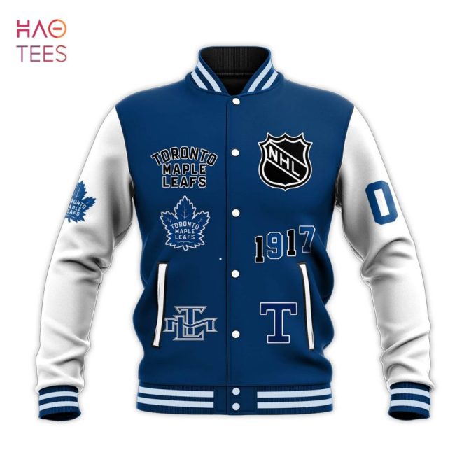 Custom Toronto Maple Leafs Varsity Jacket With Your Name & Number – Perfect Gift! - Image 2