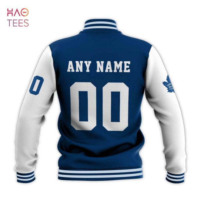 Custom Toronto Maple Leafs Varsity Jacket With Your Name & Number – Perfect Gift! - Image 3