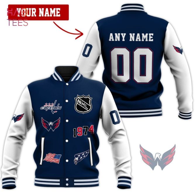 Custom Nhl Varsity Jacket - Personalize Name & Number - Perfect Gift For Hockey Fans!