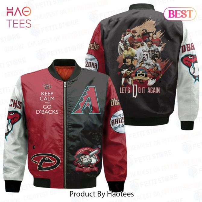 Best Arizona Diamondbacks 25Th Anniversary Post Season Aop Bomber Jacket