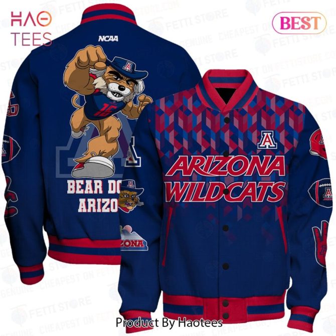 Arizona Wildcats Ncaa Varsity Jacket - Bold Design, Ultimate Fan Gear!