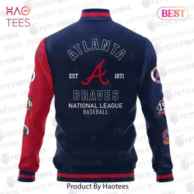 Atlanta Braves Varsity Jacket - Official Mlb Team Apparel, Stylish & Comfortable - Image 3
