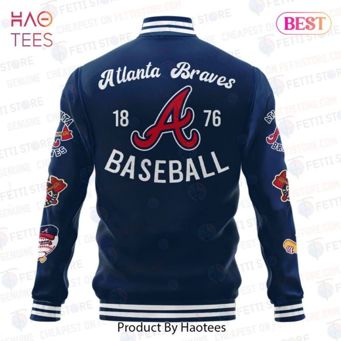 Atlanta Braves Baseball Jacket - Official Mlb Team Apparel For Fans - Image 3