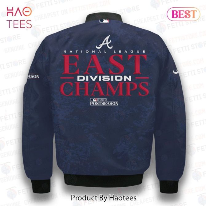 Best Atlanta Bravesmajor League Baseball Aop Bomber Jacket - Image 3