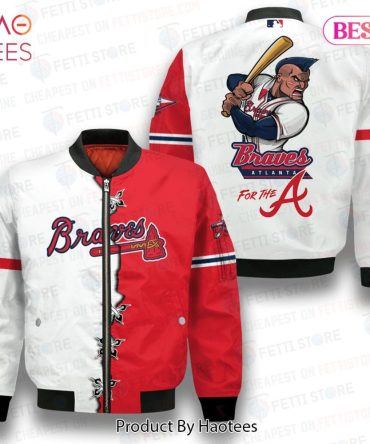 Best Atlanta Bravesmajor League Baseball Aop Bomber Jacket Playoff