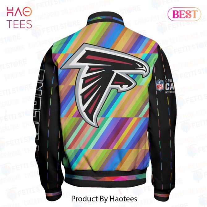 Colorful Retro Rainbow Varsity Jacket - Unisex Fashion Bomber, Perfect Gift! - Image 3