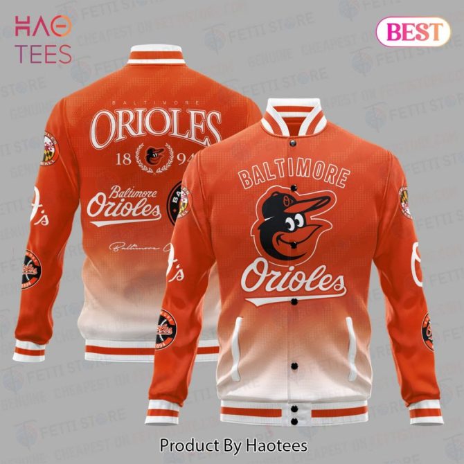 Baltimore Orioles Vintage Varsity Jacket - Stylish Fan Gear For Orioles Fans!