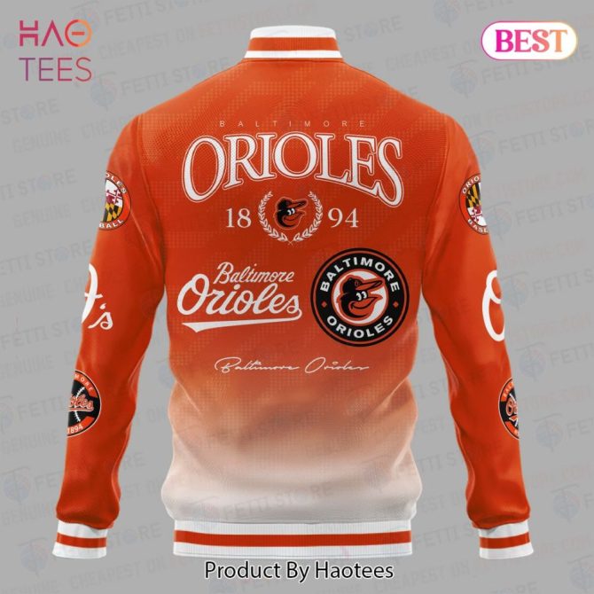 Baltimore Orioles Vintage Varsity Jacket - Stylish Fan Gear For Orioles Fans! - Image 3
