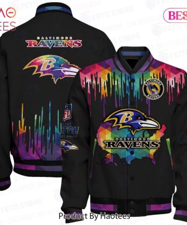 Colorful Baltimore Ravens Bomber Jacket - Nfl Fan Gear For Men & Women