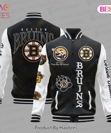 Boston Bruins Varsity Jacket - Stylish & Warm Fan Gear For Hockey Enthusiasts